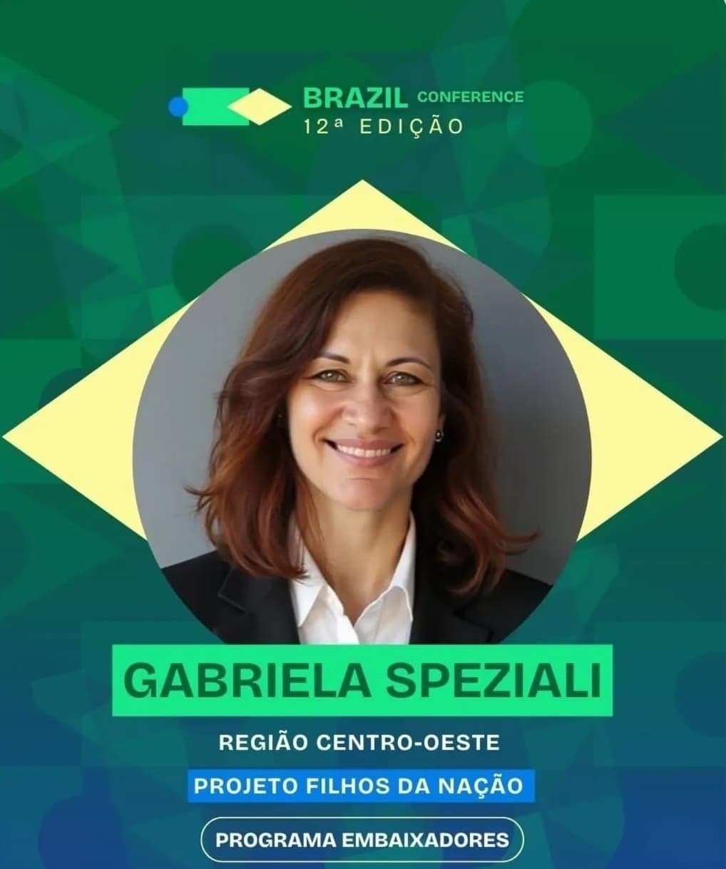 Gabriela Speziali - Embaixadora Brazil Conference 12ª Edição